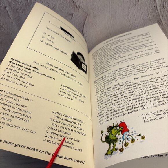 5 for $15📕Monster Manners Scholastic Hello Reader Level 3 Kids Book (SKU:239MI) - Picture 4 of 5